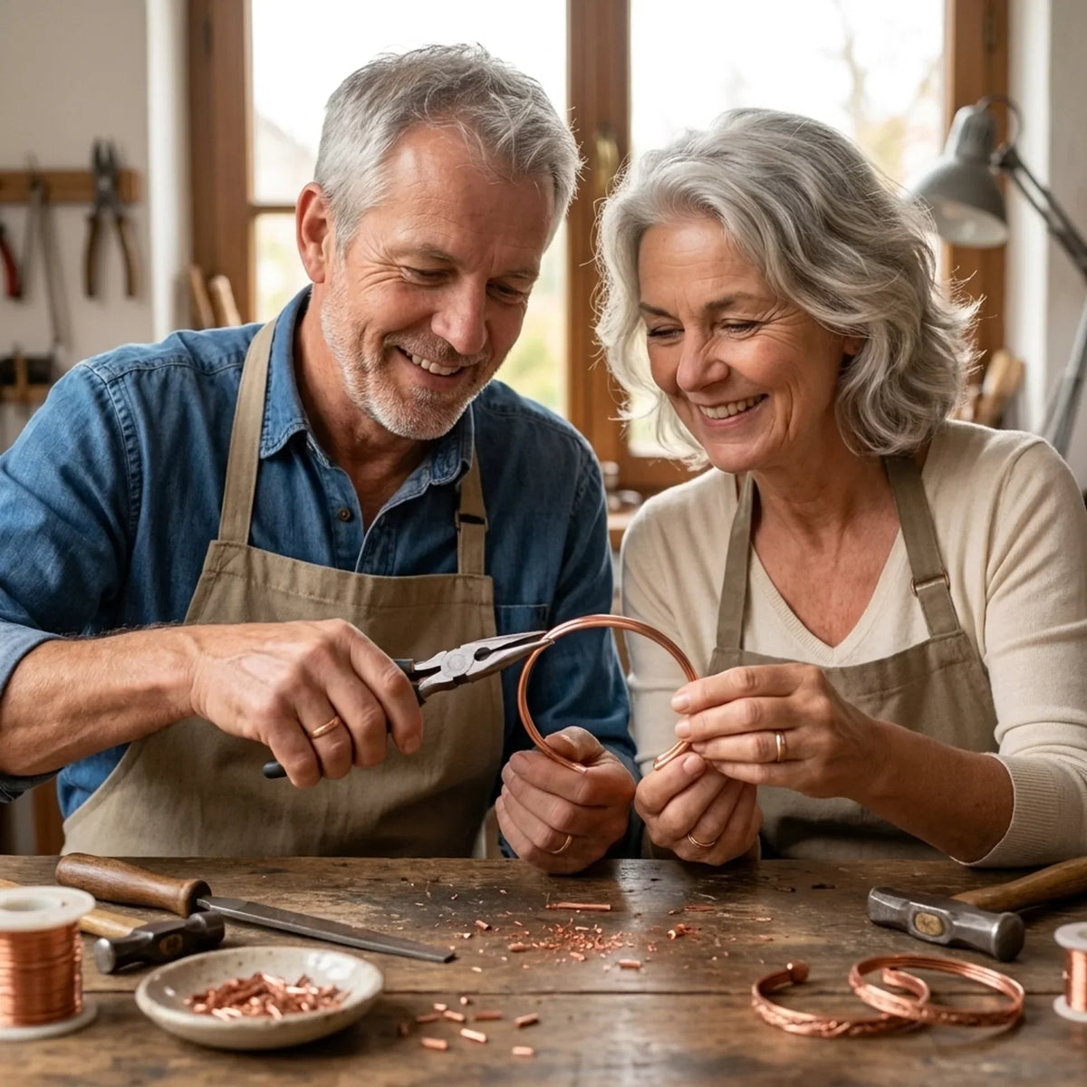 Χάλκινο βραχιόλι Longma