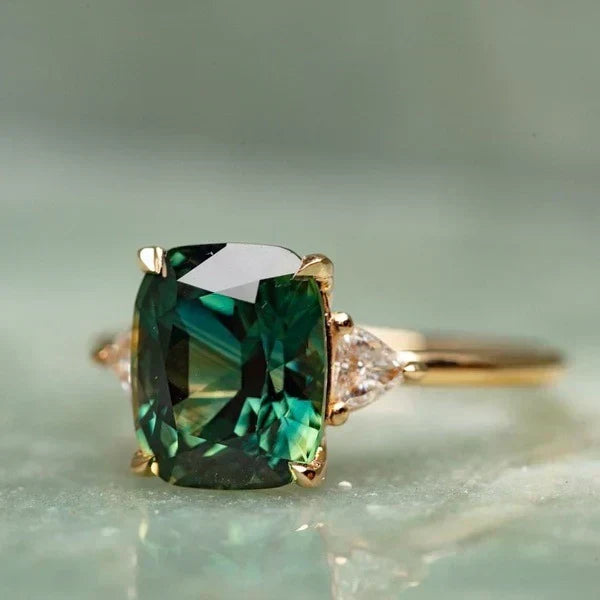 Χρυσό δαχτυλίδι Vintage με λίθο