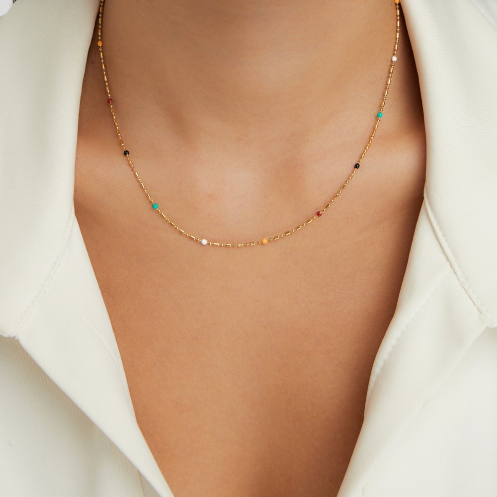 Κολιέ Πολύχρωμο Σάσα