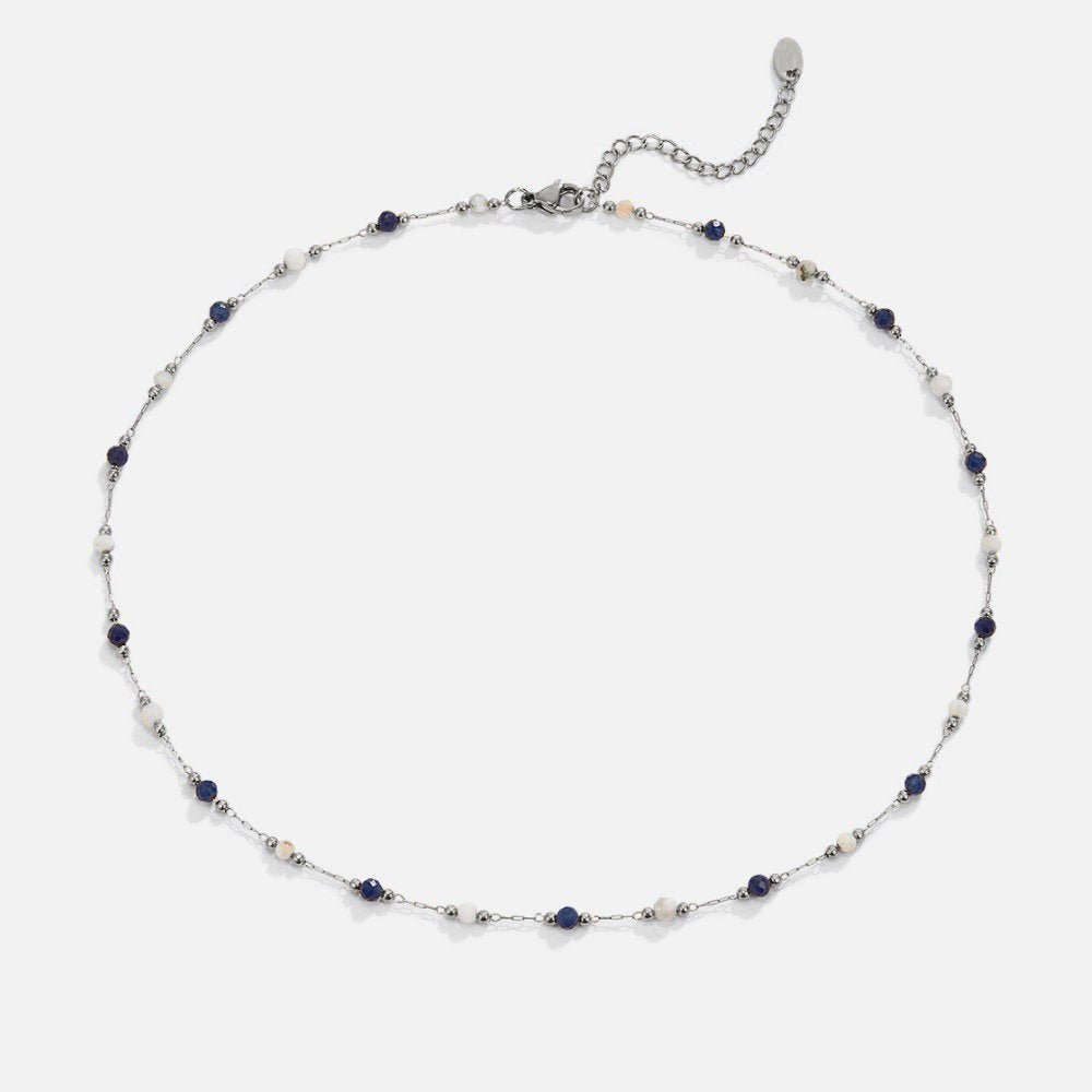 Κολιέ από Πετράδια Silver Lulu Midnight