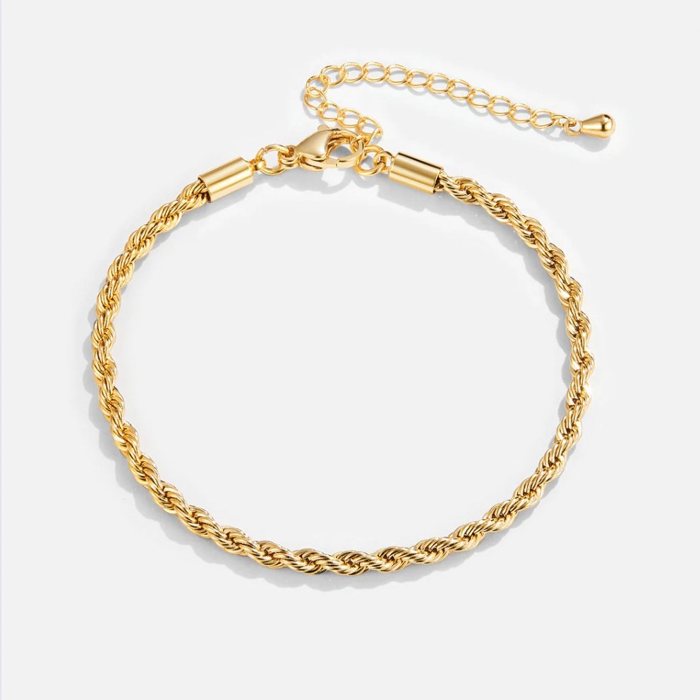 Βραχιόλι Twisted σε Χρυσό 18K
