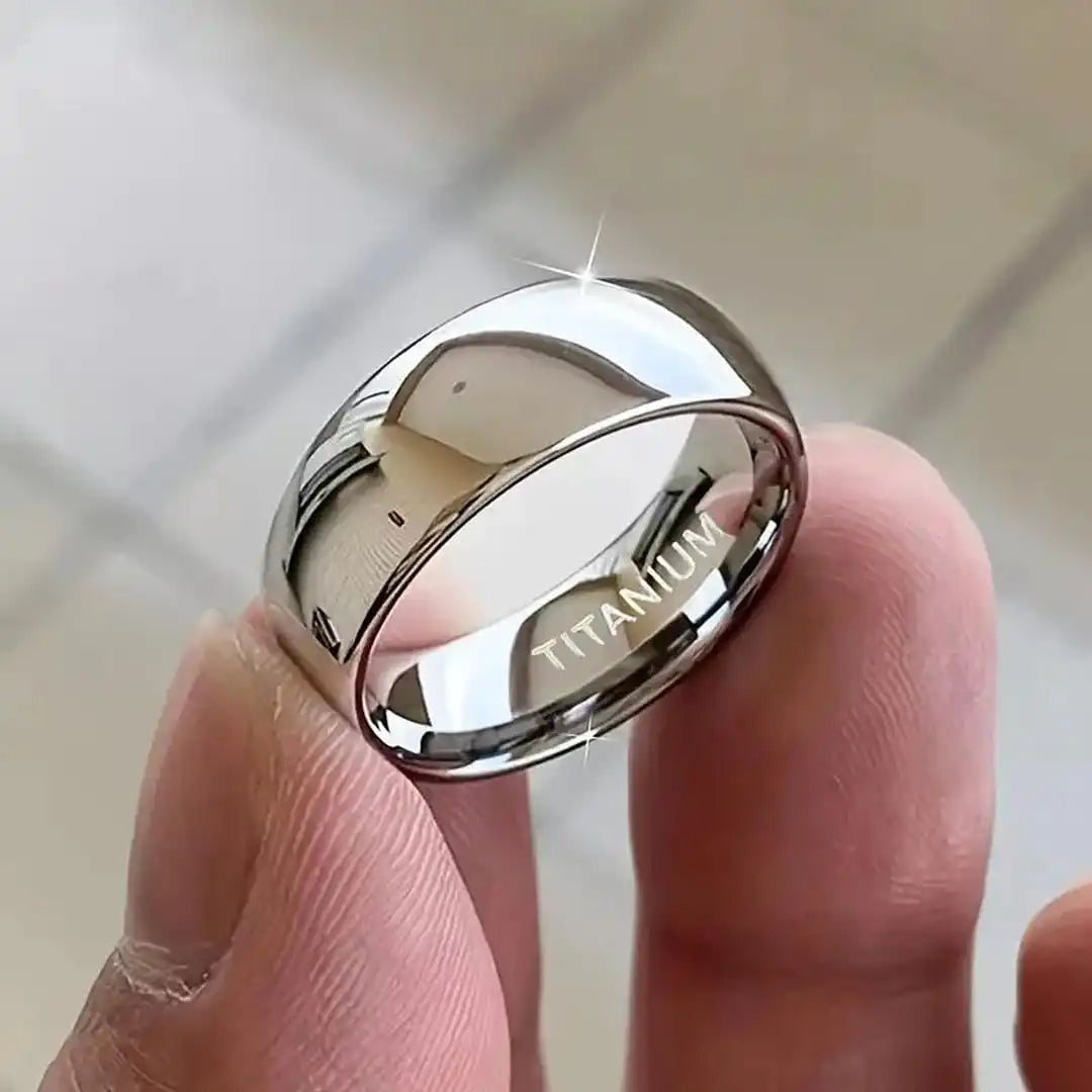 Δαχτυλίδι Τιτανίου 6mm