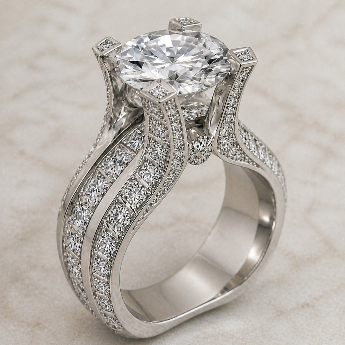 Δαχτυλίδι Crystal Luxe Statement