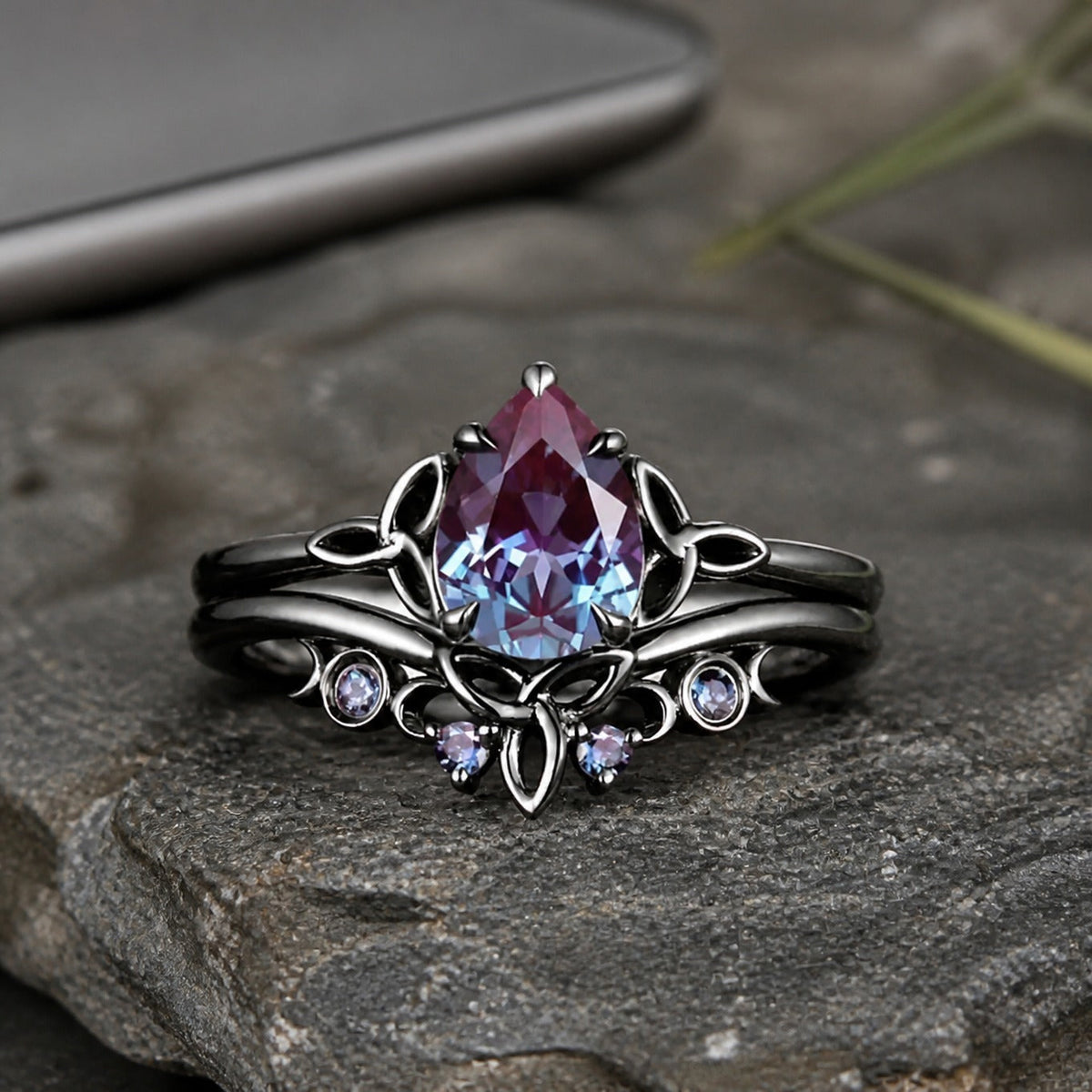 Δαχτυλίδι Amethyst Grace Bold